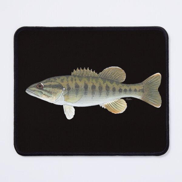 Item preview, Warrior Bass (Micropterus warriorensis) designed and sold by LeakyCanoeArt.