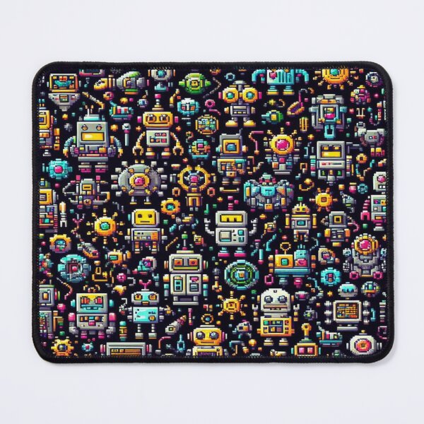 Item preview, Retro Robot Fest– Perfect Gift designed and sold by Imaginarium of Chaos falcon88 .