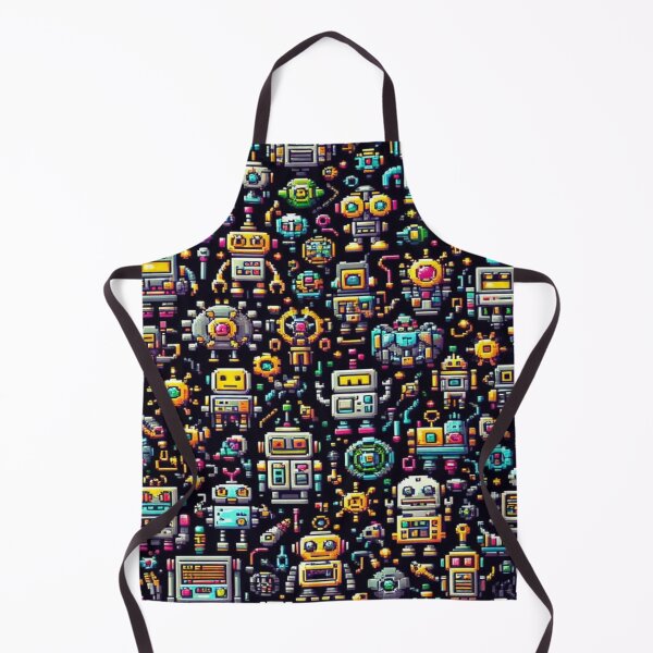 Item preview, Retro Robot Fest– Perfect Gift designed and sold by Imaginarium of Chaos falcon88 .