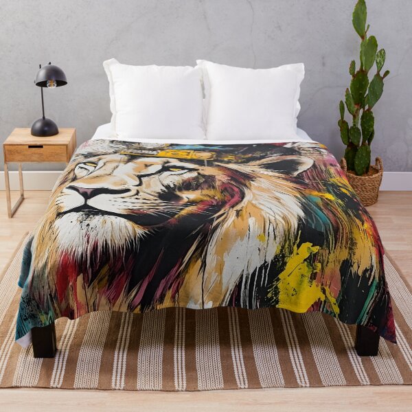 Item preview, Majestic Wildlife Dreamscape: Vibrant Animal Art Wall Design designed and sold by harmzk90.