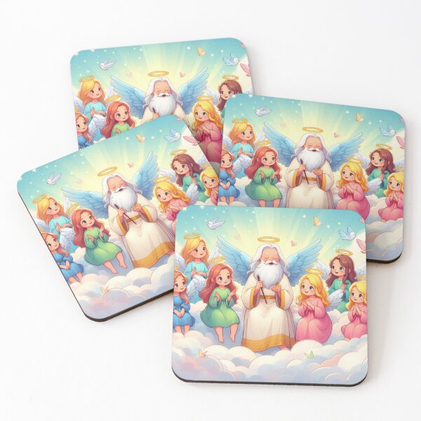 Item preview, God Praising the Children  designed and sold by JesusClub.