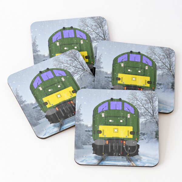 Item preview, Class 37 locomotive christmas design  designed and sold by TrainFanatic.