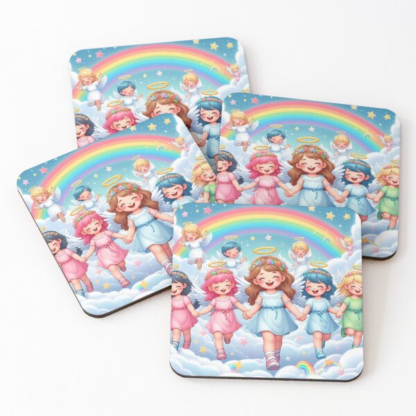 Item preview, Happy Little Angels in Heaven designed and sold by JesusClub.