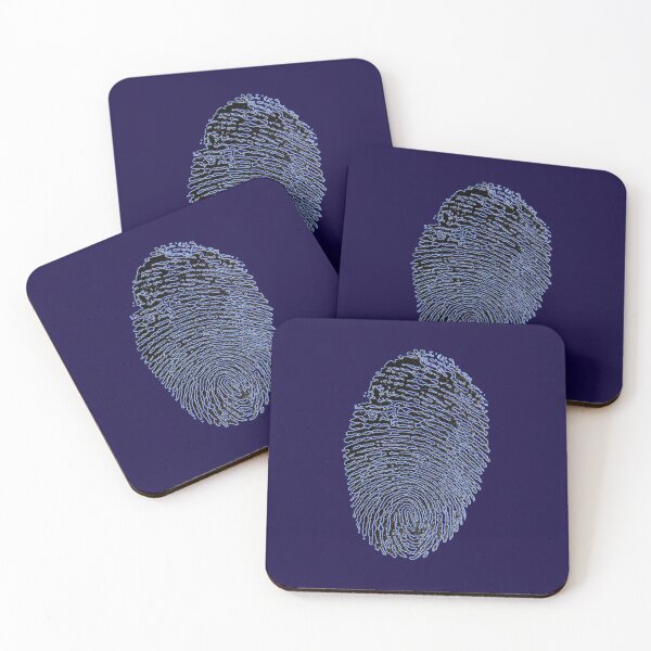 Item preview, Giant Blue Hue Fingerprint designed and sold by wistful-designs.