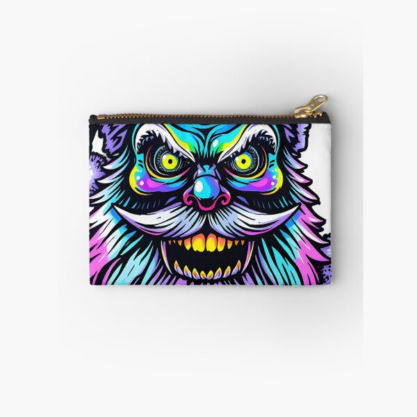 Item preview, Spooky Santa Claus Face Psychedelic Prismatic Colors 3 designed and sold by webjmf.