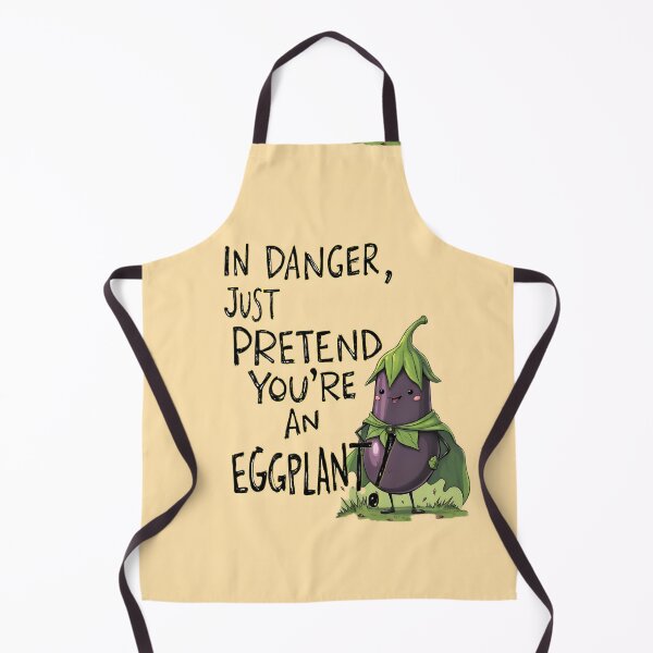 Item preview, In Danger, Just Pretend You’re an Eggplant! designed and sold by AmuraLumina.