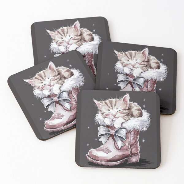 Item preview, Cute cat sleeping in shoes designed and sold by luna--design.