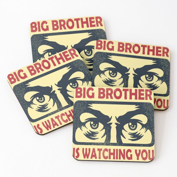 Item preview, Vintage Big Brother Is Watching You designed and sold by DaLumaDesigns.