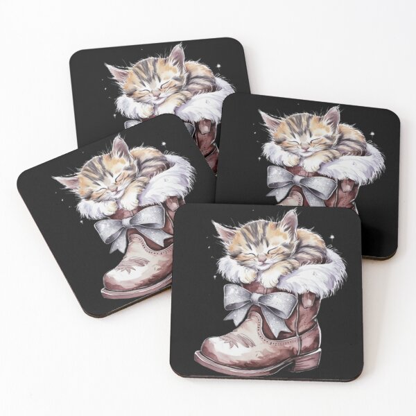 Item preview, Cute cat sleeping in shoes designed and sold by luna--design.