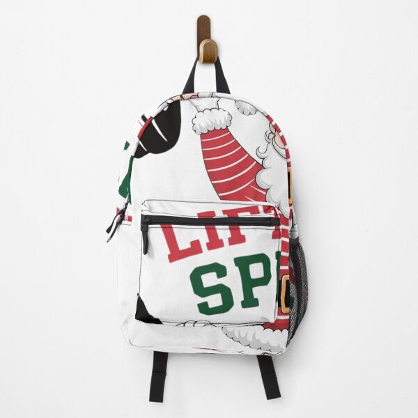 Item preview, Liftmas Spirit Santa Weightlifting Christmas Design designed and sold by Bmd4Fitness.