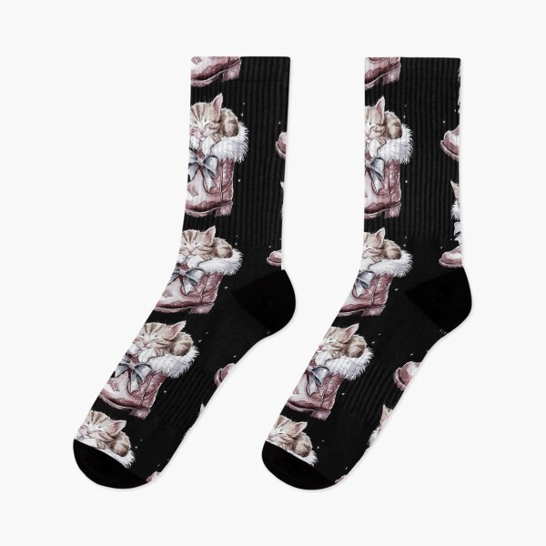Item preview, Cute cat sleeping in shoes designed and sold by luna--design.
