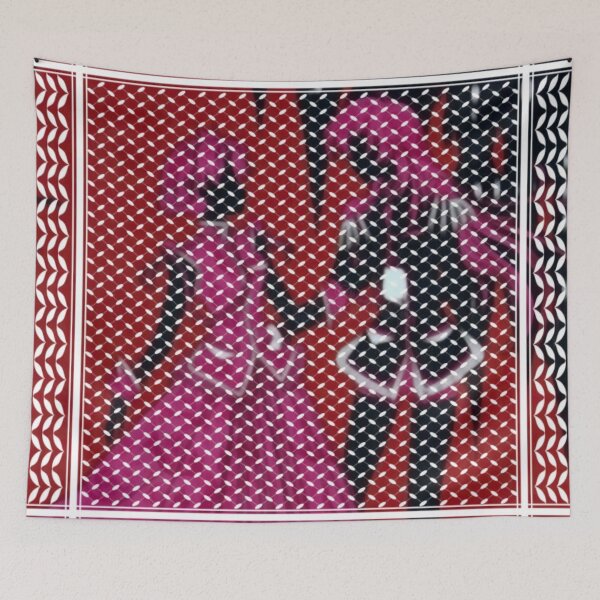 Item preview, Revolutionary Girl Utena Keffiyeh/Kufiyyeh Utenanthy Fanart designed and sold by feardeargcrafts.