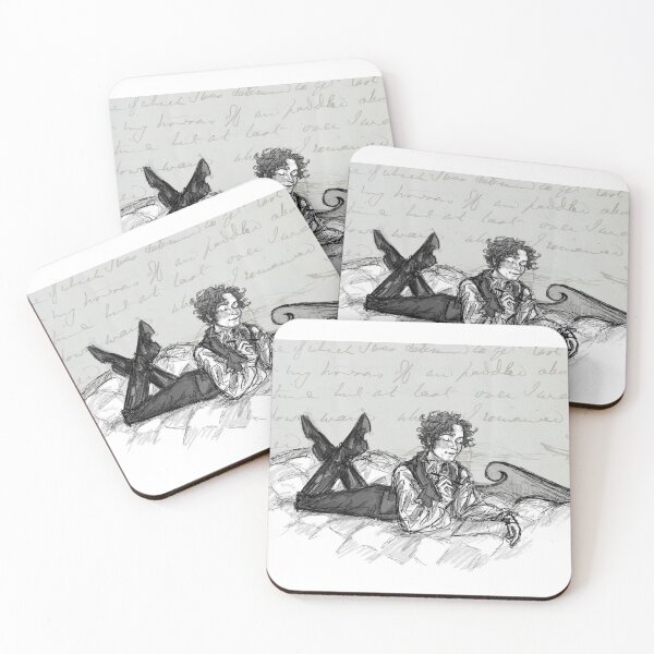 Item preview, James Fitzjames writing letters  designed and sold by CalliopeArtShop.
