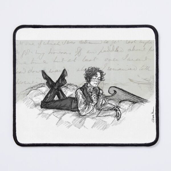 Item preview, James Fitzjames writing letters designed and sold by CalliopeArtShop.