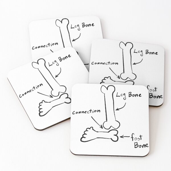 Item preview, Foot bone designed and sold by kfer.