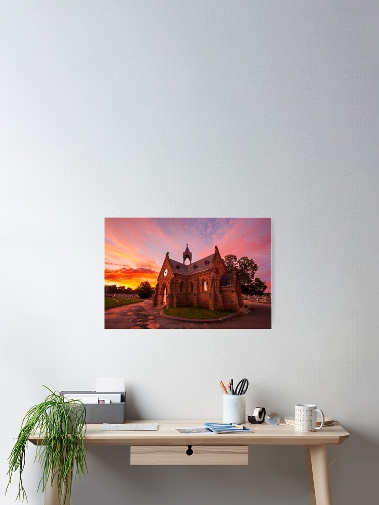 Thumbnail 2 of 3, Poster, Bendigo Cemetery, Victoria, Australia designed and sold by Chockstone.