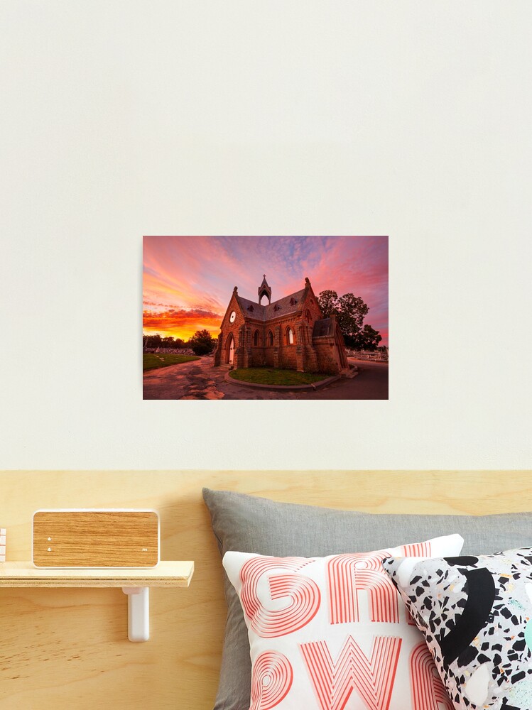 Thumbnail 2 of 3, Photographic Print, Bendigo Cemetery, Victoria, Australia designed and sold by Chockstone.