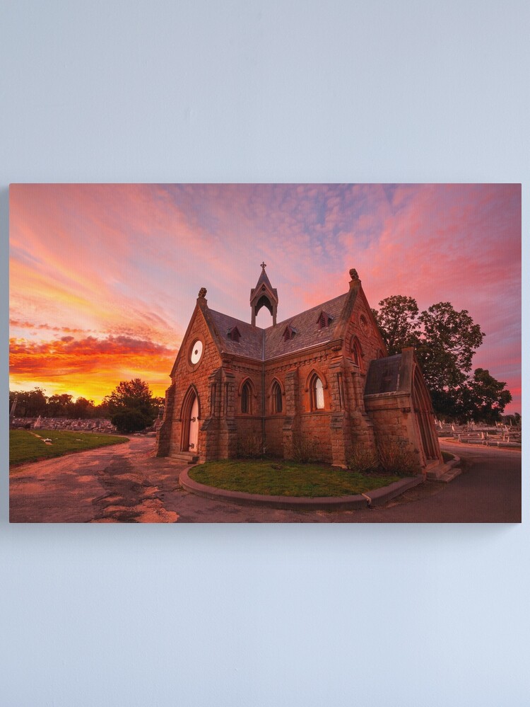 Thumbnail 1 of 3, Canvas Print, Bendigo Cemetery, Victoria, Australia designed and sold by Chockstone.