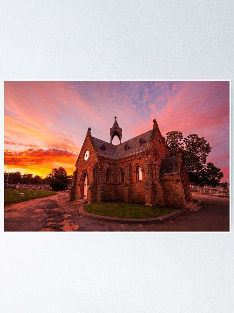 Thumbnail 1 of 3, Poster, Bendigo Cemetery, Victoria, Australia designed and sold by Chockstone.