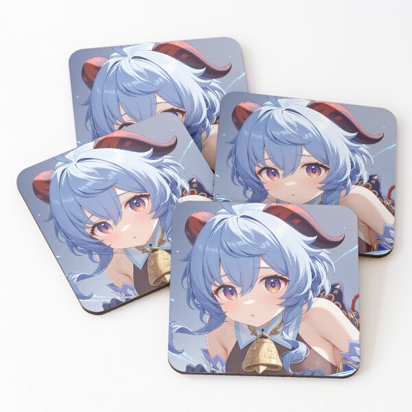 Artikelvorschau, Niedliche Ganyu-Kunst für Genshin Impact-Fans entworfen und verkauft von YumeKurenai.