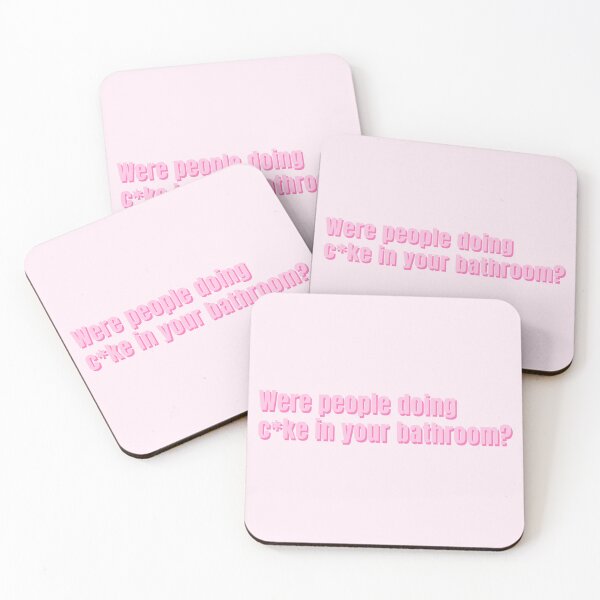 Item preview, Were people doing c*ke in your bathroom? designed and sold by alykalydaly.