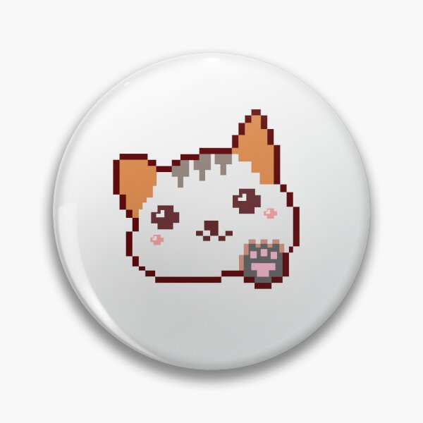 Item preview, Cute Cat Pixel Art designed and sold by reese-yamawe.