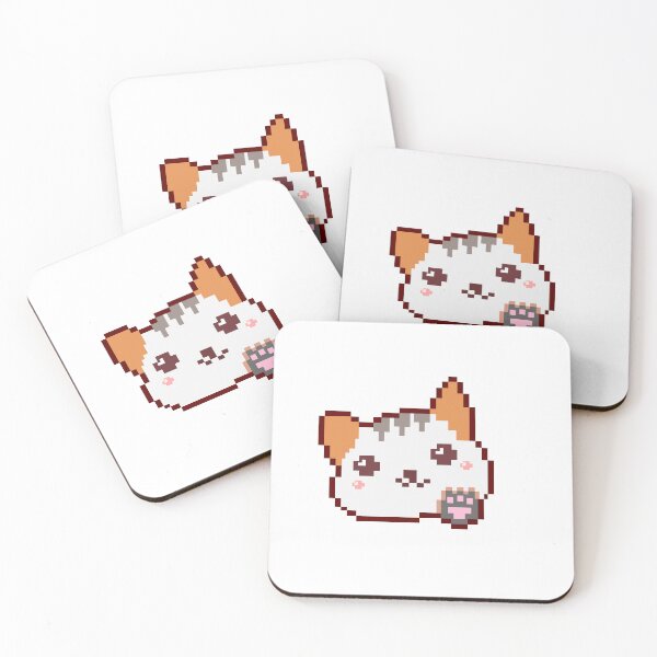 Item preview, Cute Cat Pixel Art designed and sold by reese-yamawe.