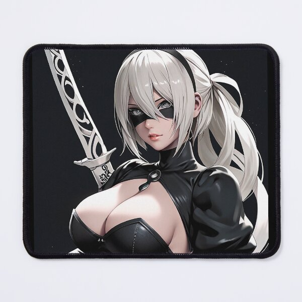 Artikelvorschau, YoRHa-Operator 210 (Nier 2B-Raumstationsmitarbeiter) entworfen und verkauft von HisAndHerShirts.