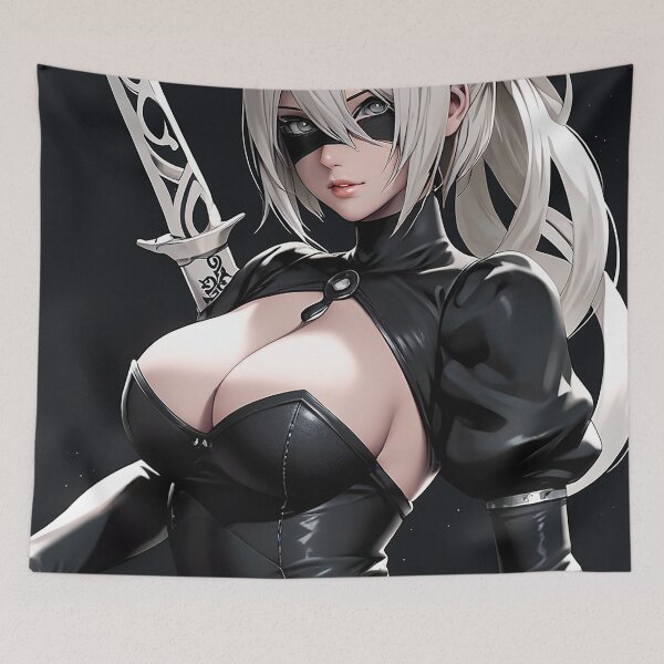 Item preview, YoRHa Operator 210 (Nier 2B Space Station Associate) designed and sold by HisAndHerShirts.