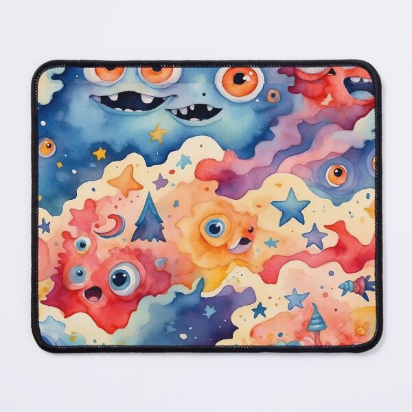 Item preview, Watercolor monsters designed and sold by Victoria Riabov.
