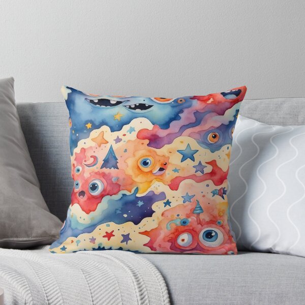 Item preview, Watercolor monsters designed and sold by Victoria Riabov.