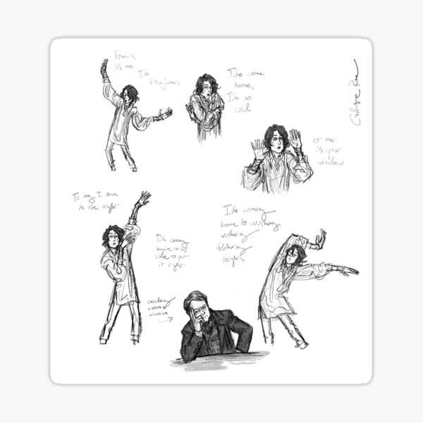 Item preview, Ghost Fitzjames performs Wuthering Heights to Francis Crozier’s dismay  designed and sold by CalliopeArtShop.