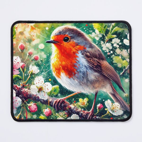 Item preview, Robin Among Blossoms designed and sold by ChrisButler.