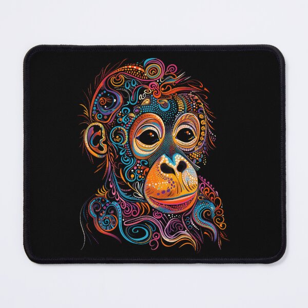 Item preview, Stylized Orangutan 1 designed and sold by HarmonyTheKoala.