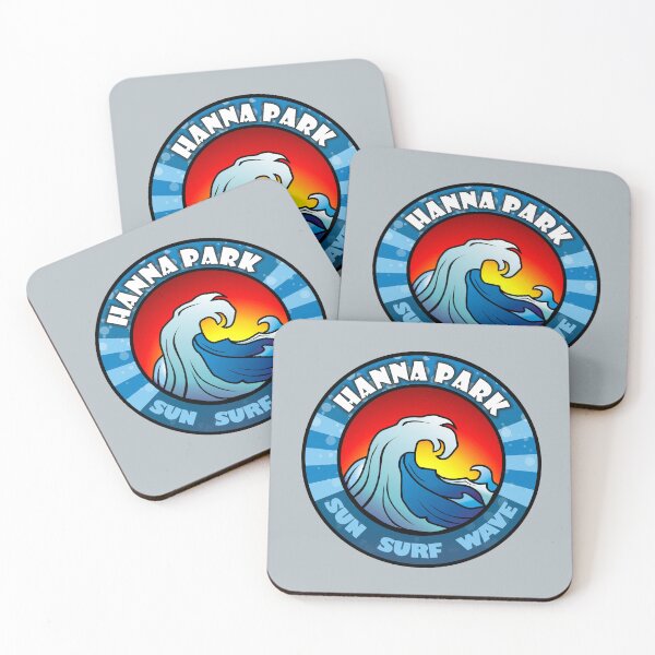 Item preview, Hanna Park sun surf wave designed and sold by studioss76.