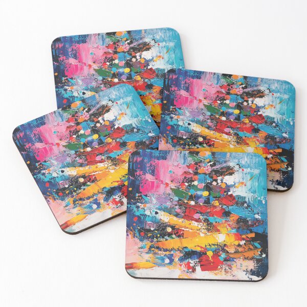 Item preview, Bright Multicolor Holiday Tree Artwork designed and sold by Lamarcy.