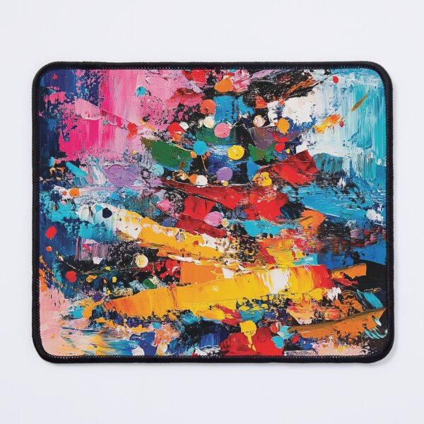 Item preview, Bright Multicolor Holiday Tree Artwork designed and sold by Lamarcy.
