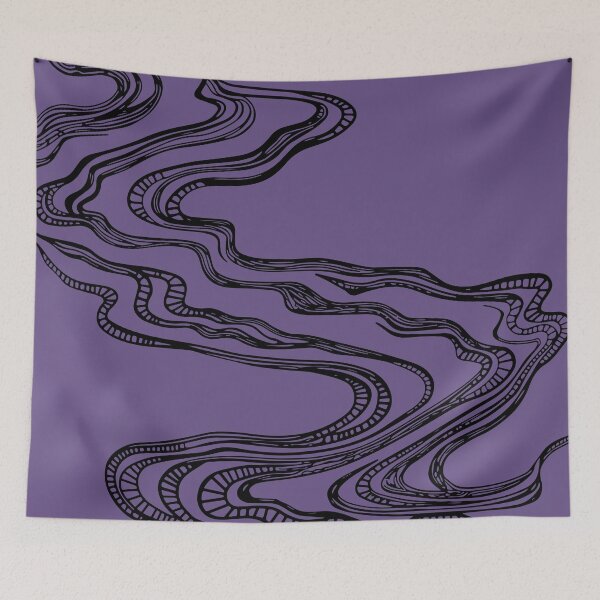 Item preview, Smoke Swirl (Black/Purple) designed and sold by ChaosAdar.