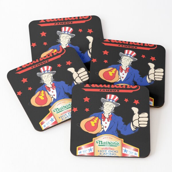 Item preview, Joeys Chestnuts Nathans's Hot Dog Eating Contest Logo designed and sold by Patu-san.