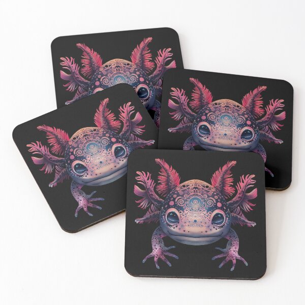 Item preview, Stylized Axolotl  designed and sold by HarmonyTheKoala.