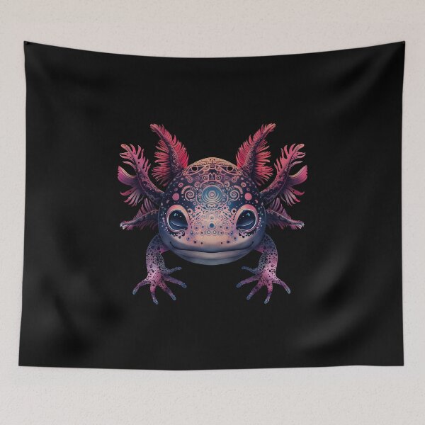 Item preview, Stylized Axolotl  designed and sold by HarmonyTheKoala.