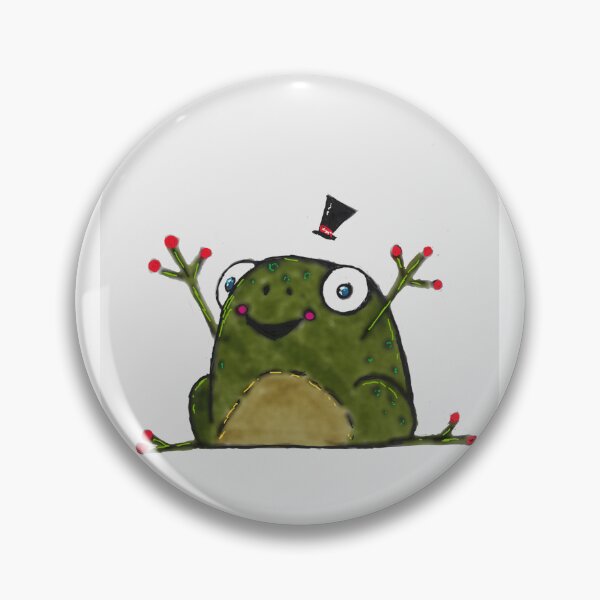 Item preview, Happy Hat Frog designed and sold by ArtscopeXlcf.