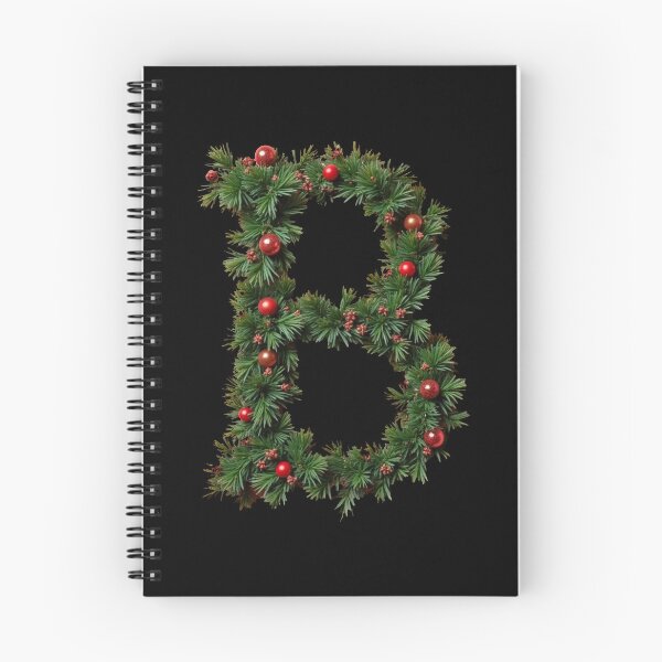 Item preview, Christmas Winter Holiday Letter B designed and sold by SStarDesigns.