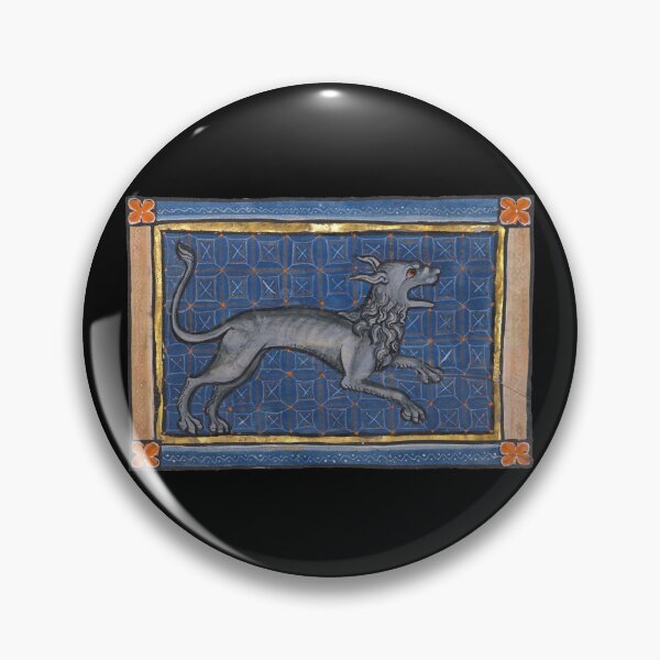 Item preview, Medieval Bestiary Hyena c. 1270 designed and sold by Cat Lady Designs.
