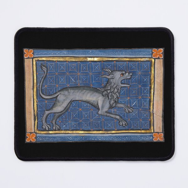 Item preview, Medieval Bestiary Hyena c. 1270 designed and sold by Cat Lady Designs.