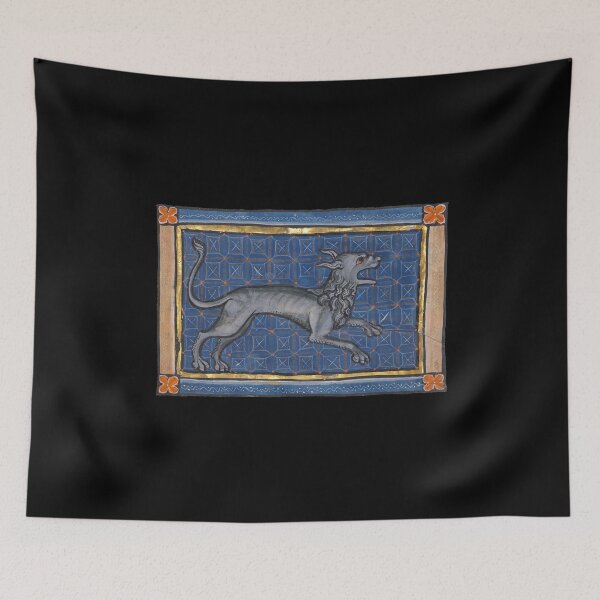 Item preview, Medieval Bestiary Hyena c. 1270 designed and sold by Cat Lady Designs.