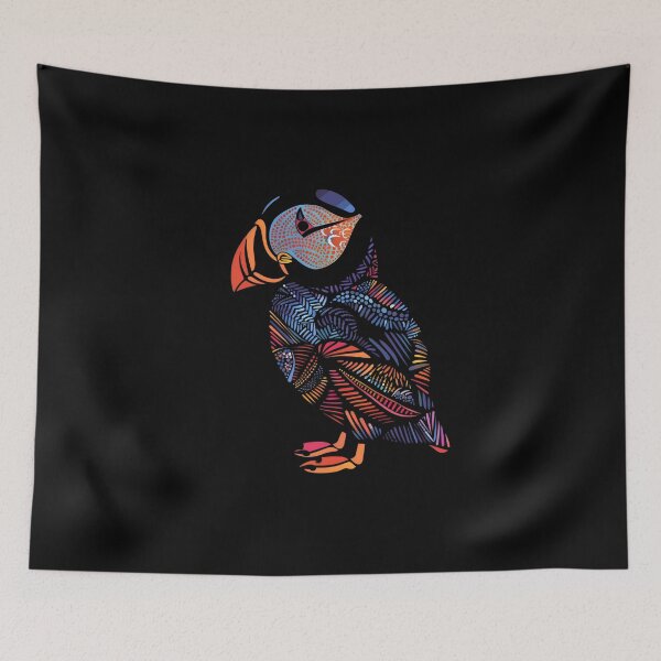 Item preview, Stylized Puffin designed and sold by HarmonyTheKoala.