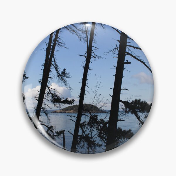 Item preview, Island through trees designed and sold by DesignEvolved.