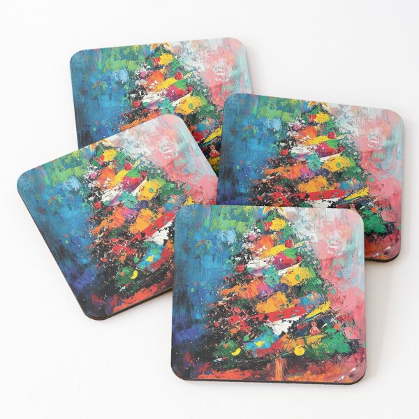 Item preview, Vivid and Colorful Christmas Tree Design designed and sold by Lamarcy.