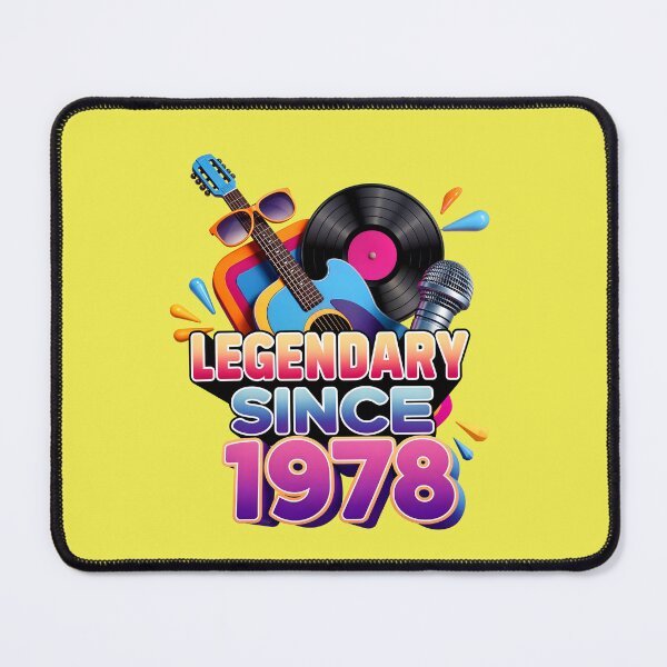 Item preview, Legendary Since 1978 Cool Birthday Quote designed and sold by TheArtOfPat.